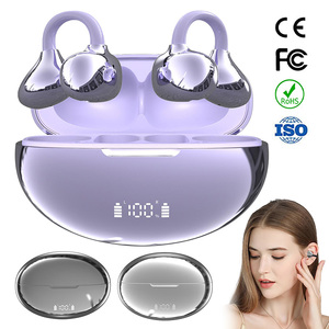 <span class=keywords><strong>หู</strong></span><span class=keywords><strong>ฟัง</strong></span>บลูทูธแบบหนีบ<span class=keywords><strong>หู</strong></span> Q108 สำหรับออกกำลังกาย เล่นกีฬา สวมใส่สบาย พร้อมสายเหล็กยืดหยุ่น ชิป Bluetrum <span class=keywords><strong>หู</strong></span><span class=keywords><strong>ฟัง</strong></span>ไร้สาย - Product Image 1