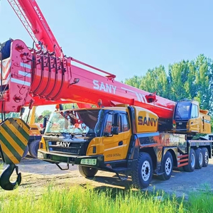 Equipo de Elevación de Carga Pesada de Alta Durabilidad: Grúa Hidráulica Sany de 100t Usada para Trabajos de Construcción Industrial - Product Image 1