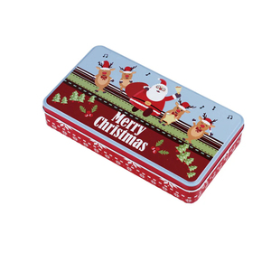 Tùy Chỉnh 2024 Giáng Sinh Cookie Và Kẹo <span class=keywords><strong>Tin</strong></span> Có Thể Hộp Dễ Thương Thiết Kế Cho Hàng Thủ Công Nến Sử Dụng Tùy Chỉnh Năm Mới Quà Tặng Kim Loại <span class=keywords><strong>Tin</strong></span> Có Thể - Product Image 3