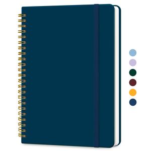OEM A5 <b>Notebook</b> 5x7 Spiral Design 70 Sheets PU Leather Strap Minimalist Style Custom Branding Manufacturer Direct - Product Image 1
