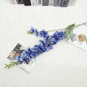Faux 85cm <span class=keywords><strong>Delphinium</strong></span> Arrangement De Fleurs <span class=keywords><strong>Plante</strong></span> Artificielle pour La Décoration Intérieure Décor De Mariage - Product Image 4