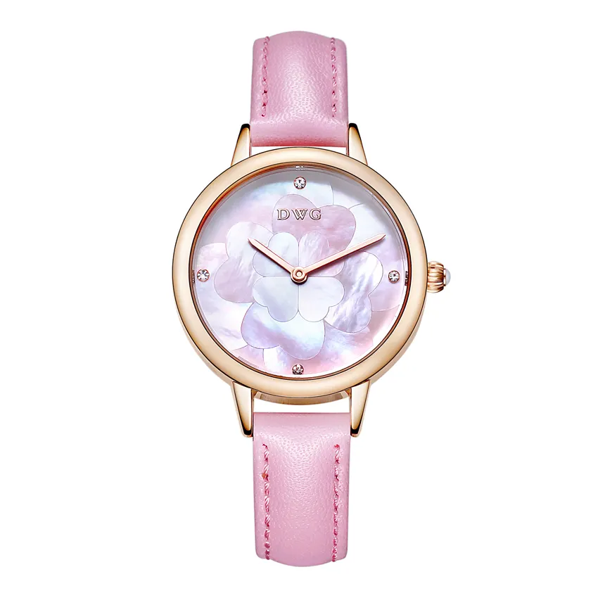 Fashionable Geneva Watch For Women Minimalist Square Steel Wrist Watch Rose gold Women Wrist Watch