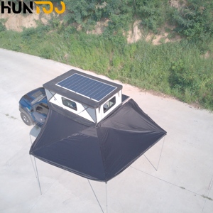 Huntoo Wholesale Manufacturer Triangle Sunshade Car Roof <b>Tent</b> Outdoor Camping Travel Four Season Double Layer Huntoo <b>Pickup</b> Truc - Product Image 6