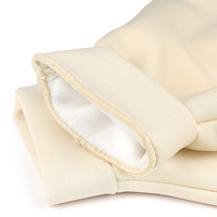 Gants réutilisables à l'huile de ricin, design double face, doublure en flanelle, gants de soin de la peau pour l'application d'huile, de lotion et de crème solaire