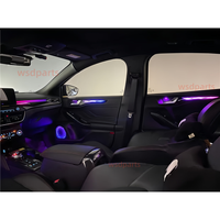 Tira Decorativa para Lámpara de Ambiente Ford Focus, Iluminación Interior Automotriz, Anillo Luminoso para Bocina, Luz Ambiental