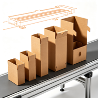 Machine d'emballage verticale entièrement automatique multifonction pour le conditionnement en carton de miel, confiture, huile alimentaire et sachets liquides