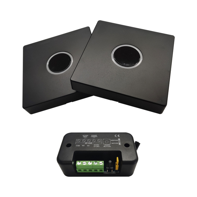 Touchless infrared PIR hand sensor and wireless sensor switch DL5602 for automatic door accessories