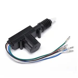 Universal 360 Degree Rotation Universal Car Power Door Lock 2 Wire 12v 24v Plastic Door Lock Actuator