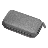 Sac de rangement portable personnalisable en nylon avec fermeture éclair pour batterie externe, câbles de données et accessoires numériques – Étui organisateur