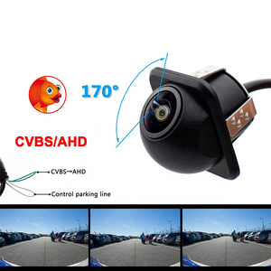Caméra avant et arrière AHD 720P avec vision nocturne, étanche IP67, grand angle de 170 degrés, trajectoire dynamique - Product Image 2