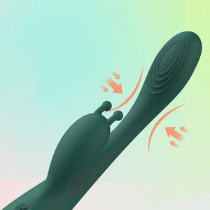 10 Vibration Modes Dual Motors <b>Rabbit</b> Vibrator For Adult - Product Image 2