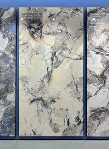 Pierre de marbre polie dorée <span class=keywords><strong>Pandora</strong></span>, motif <span class=keywords><strong>papillon</strong></span> et fleur, pour décoration intérieure, mur de fond, bureau, villa, hôtel, salon - Product Image 5