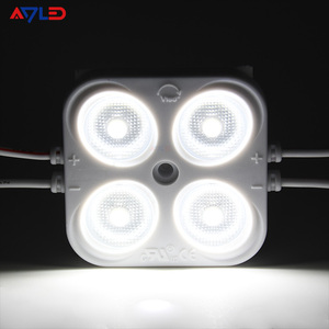 Module LED ADLED 3W 12V 24V DC 4xLED Blanc Froid 6500K IP67 Éclairage Extérieur Module LED SMD2835 - Product Image 2