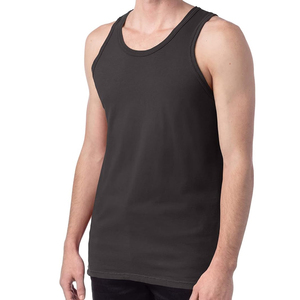 Débardeur pour homme le plus vendu, respirant, 100 % coton, qualité supérieure, design professionnel, tricoté, logo imprimé - Product Image 2