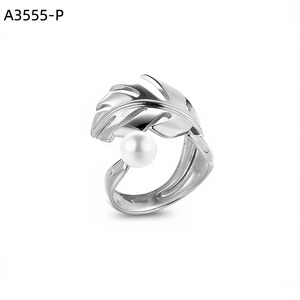 แหวนแฟชั่นประดับ PERLAS A3555 สำหรับผู้หญิง เครื่องประดับคุณภาพสูง - Product Image 3