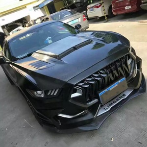 Ones Style Lèvre Avant Pour Ford Mustang Coupé 2015-2017 FRP Pare-chocs Avant Lip Spoiler Grills Guard Body Kits - Product Image 6
