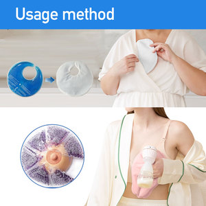 Ukuran & bentuk Gel payudara yang dapat disesuaikan paket panas & dingin untuk menghilangkan rasa sakit - Product Image 4