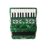 IRIN Red Blue Green 22 Keys 8 Bass Wholesale Cheap Mini Kids Accoracord Keyboard Instrument Accordion