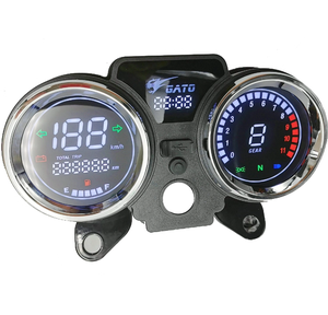 가토 250cc 프린스 오토바이 WH125-19 디지털 LCD 계기판 USB 시계 속도계 개조 - Product Image 1