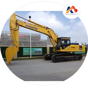 Excavadora de cadenas usada Komatsu PC400-7 400-8 de 40 toneladas, fabricada en Japón, con motor y caja de cambios, maquinaria para movimiento de tierras. - Product Image 1