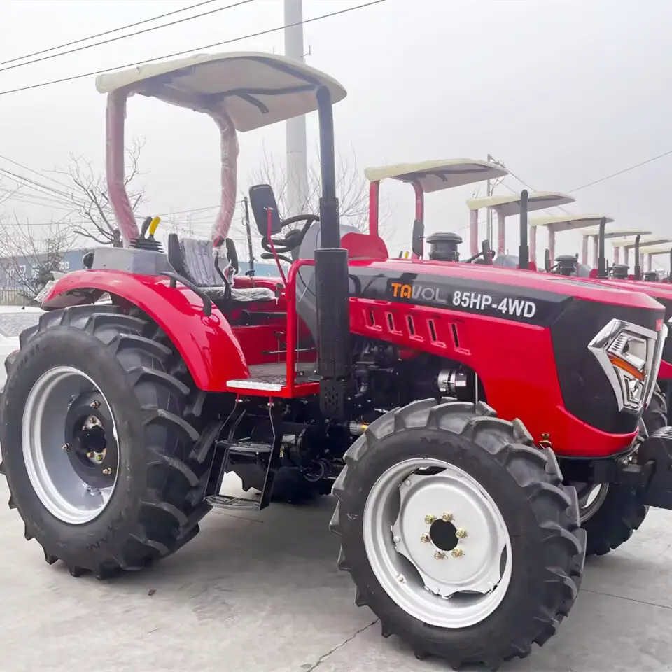 China Precio barato 80hp 85hp 90HP Pequeño Tractor Mini Tractor Tractores agrícolas