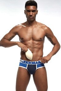 Sous-vêtements rembourrés pour <span class=keywords><strong>homme</strong></span>, fabrication à Zhongshan, faible MOQ, personnalisables, caleçons de musculation, pantalon <span class=keywords><strong>sexy</strong></span> pour <span class=keywords><strong>homme</strong></span> - Product Image 2