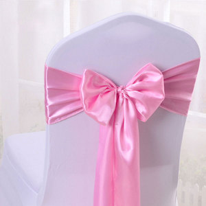 Wedding Satin <strong>Chair</strong> Sashes Bow 7x108 Inches <strong>Chair</strong> <strong>Ribbons</strong> for Wedding Party <strong>Chair</strong> Bow Tie Sashes Cover Decoration - Product Image 2