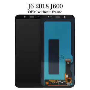 จอแสดงผล LCD โทรศัพท์มือถือจีนสําหรับ Samsung J6 LCD สําหรับ Samsung J6 หน้าจอสัมผัสโทรศัพท์มือถือสําหรับ Samsung J6 หน้าจอ