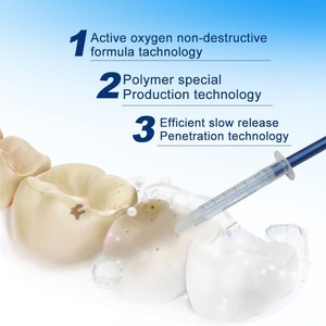 Clinic Professional Teeth Whitening Gel Kit Custom Private Logo 35% CP 44% HP Tooth Dental <b>Bleaching</b> Whitener Gel Wholesale - Product Image 4