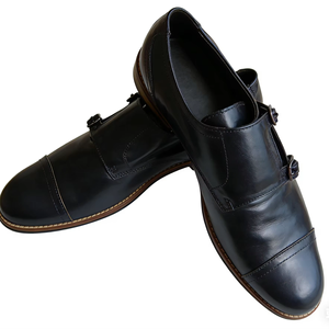 Chaussures de mariage en cuir pour hommes, fabriquées à la main en Ouganda, en cuir véritable, chaussures habillées confortables grandes tailles pour hommes - Product Image 1