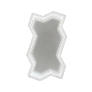 Moule en plastique pour carreaux de sol individuels simples à motif de briques pour allées de cour en forme de S double - Product Image 3