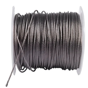 Cable de Acero Inoxidable de Alta Calidad Serie 300, Cable Rígido de 3mm, Estructura 6*7, ASTM BA, Servicios de Doblado y Corte de Superficies, Madera - Product Image 4