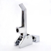 Poignée de porte de four, loquet à levier de compression, verrouillage à compression