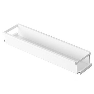 <b>Kitchen</b> Cabinet Pull Out <b>Drawer</b> <b>Organizer</b> Expandable Rectangular White And Black For Kitchenware Storage - Product Image 3