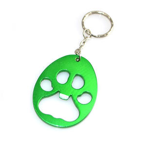 LLavero de etiqueta de perro divertido a granel redondo abrebotellas multiusos Material de aluminio impreso UV - Product Image 3