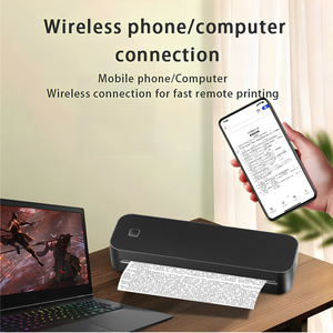 Máy in nhiệt Marklife D210 A4 máy in điện thoại di động răng xanh nhỏ gọn không Mực máy in mẫu hình xăm nhỏ 210/216mm - Product Image 3