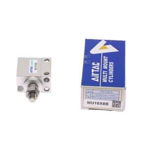 กระบอกลมขนาดเล็ก Airtac รุ่น MU10X8B ตัวกระบอกอลูมิเนียม ติดตั้งง่าย - Product Image 1