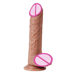 Pinkzyi Hoch realistischer flüssiger Silikon-Vibrations <span class=keywords><strong>dildo</strong></span> IPX7 Wasserdicht für weibliche Masturbation-Vagina/G-Punkt/Anal-Stimulation - Product Image 1