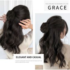 Accesorios para el cabello de fiesta de alta calidad para mujer Paquetes de cabello de mierda húmeda - Product Image 1