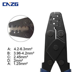 คีมย้ำสายเคเบิลแบบหุ้มฉนวนด้วยมือ DR-1 เครื่องตัดสายไฟแบบท่อ ตัวเชื่อมต่อแบบกันลื่น ตัวเชื่อมต่อแบบย้ำเย็น - Product Image 1