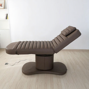 Lit de massage électrique de luxe à 3 moteurs, confortable, style européen, portable et ergonomique, idéal pour les spas et salons de beauté - Meilleures ventes - Product Image 5
