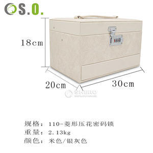 Caja de Almacenamiento de Joyas de Viaje Portátil Personalizada de Fábrica, Simple, de Cuero PU, de Gran Capacidad, Organizador de Joyas para Aretes y Collares - Product Image 5