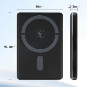 Cargador Portátil, Batería <span class=keywords><strong>Externa</strong></span> para Teléfonos Móviles, Tipo C, Carga Inalámbrica, Banco de Energía de Estado Semisólido, 5000 mAh - Product Image 6