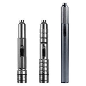 Professional Electric <b>Screwdriver</b> 5V Battery Powered <b>Rechargeable</b> Precision Tool Straight Rod Handle 238mm Length - Product Image 3