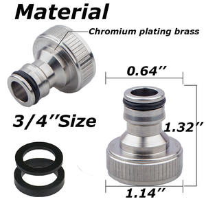 Adaptateur pivotant à déconnexion rapide en laiton sans plomb YOD personnalisé, mâle-femelle, garantie 3 ans pour tuyau d'arrosage de jardin et de puits - Product Image 3