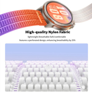 Bracelet sport en nylon 18 mm 20 mm 22 mm pour Huawei Watch GT Runner 2 <span class=keywords><strong>Band</strong></span> GT6 Pro GT5 Smartwatch, bracelet en tissu - Product Image 2