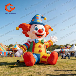 Modèles de clowns gonflables mignons pour décorations de festivals, <span class=keywords><strong>ballon</strong></span> clown gonflable - Product Image 5