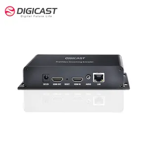 DMB-8800A-EC HD आईपी एनकोडर के लिए एम आई यूडीपी बहुस्त्र्पीय IPTV स्ट्रीमिंग एनकोडर के लिए Yotube फेसबुक लाइव