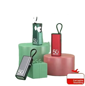 Promotional Gift Disposable Portable Mini Power Bank 10W Output External Mobile Phone Battery Charger with Capsule Pocket Design