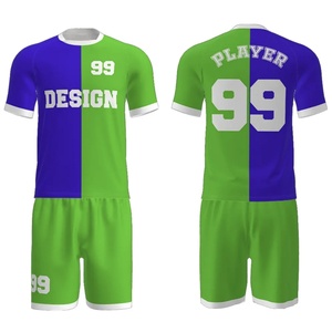 Kit de supporter de football professionnel personnalisé pour adultes – Maillots à manches courtes en Spandex/Polyester confortables avec impression par transfert thermique - Product Image 4